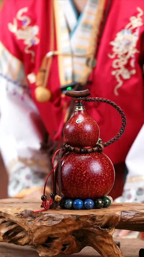 【闪购商品】402—光岳葫天然大漆酒葫芦不含漆珠