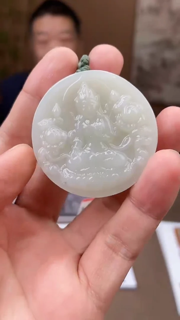 颈饰未镶嵌和田玉多样性拍一发一01