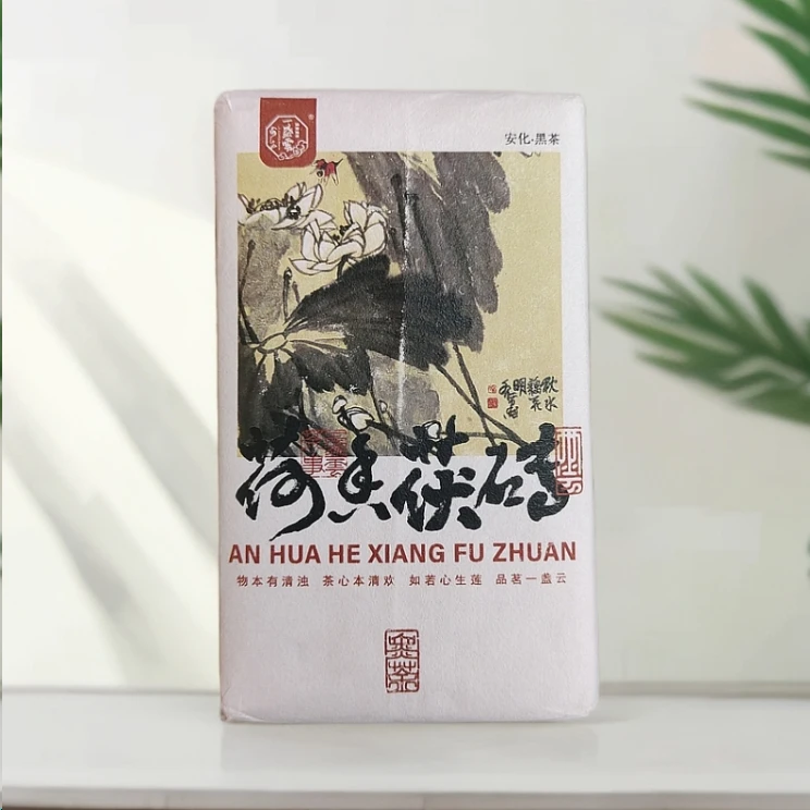 一盏雲—2024年六步溪荷香茯砖270g