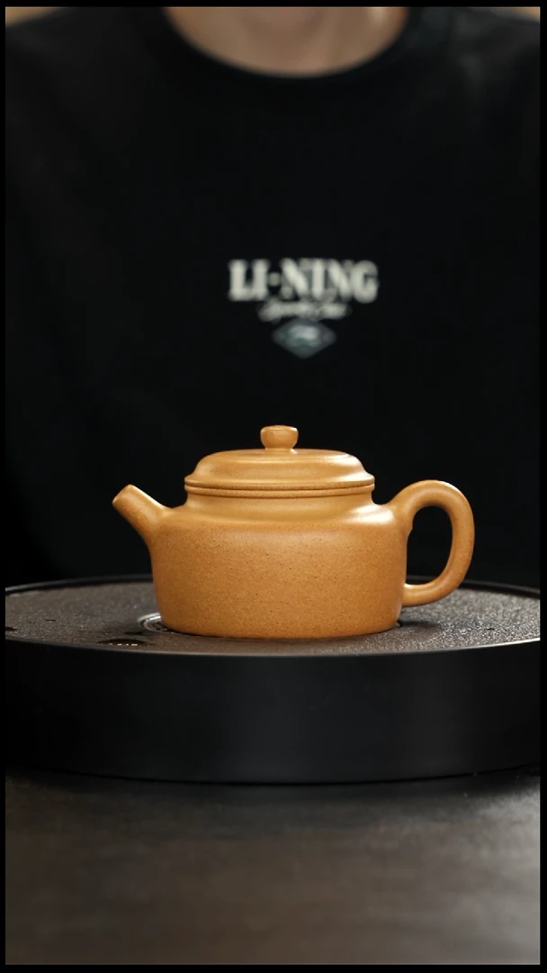 茶壶紫砂老宕口天花板黄金段德中封釉大漏
