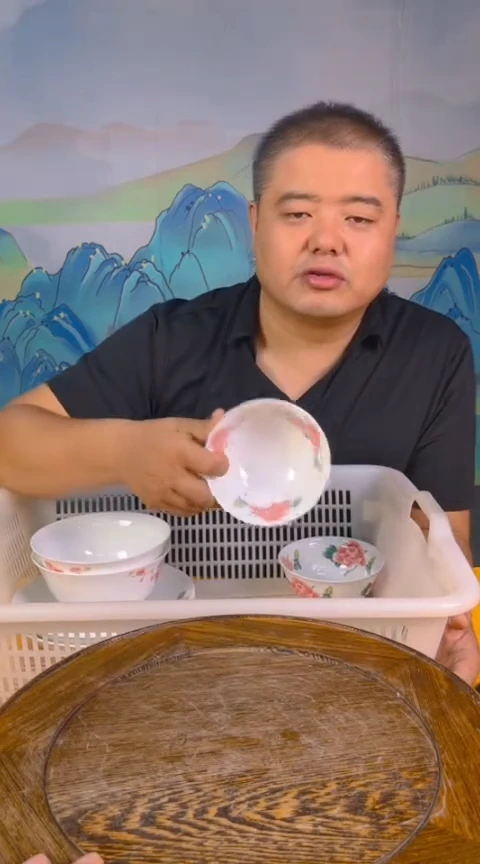 摆件景德镇陶瓷青花摆件71