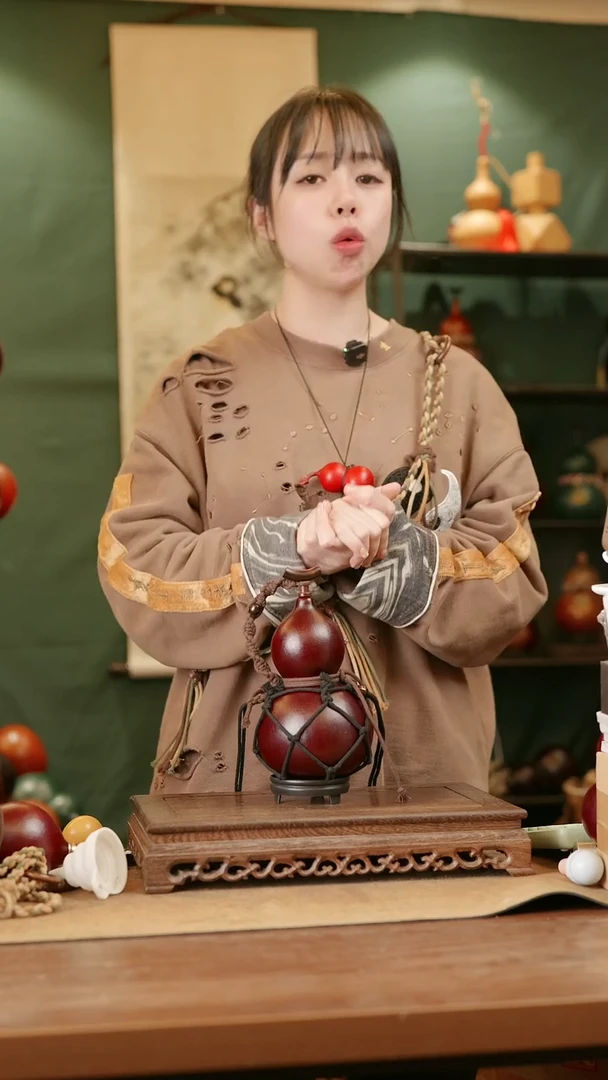 229号精品天然大漆酒葫芦一物一拍~