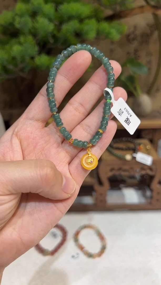 未镶嵌手链翡翠手饰@@