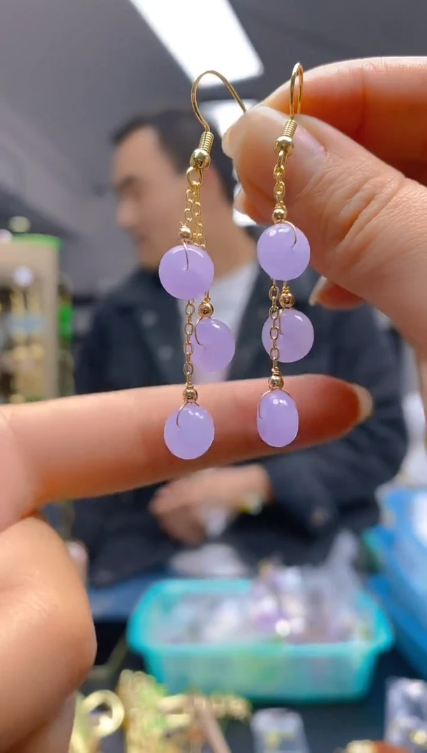 【闪购商品】玛瑙/玉髓耳饰合金035玛瑙饰品