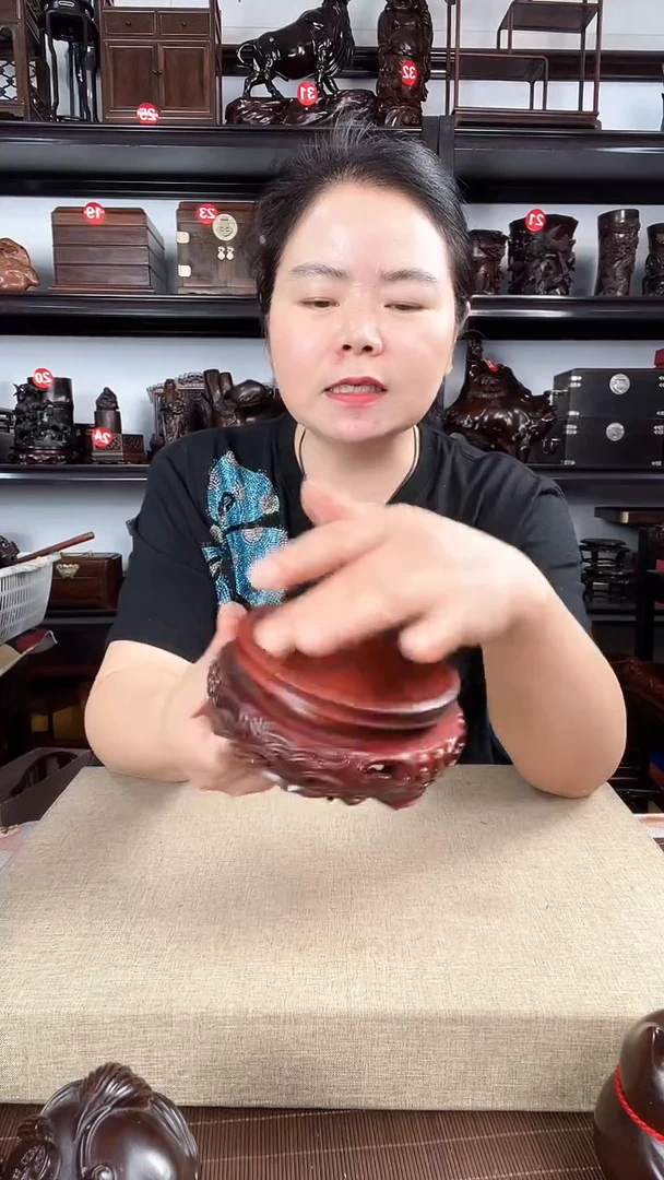 木807瑕疵老李红木工艺品