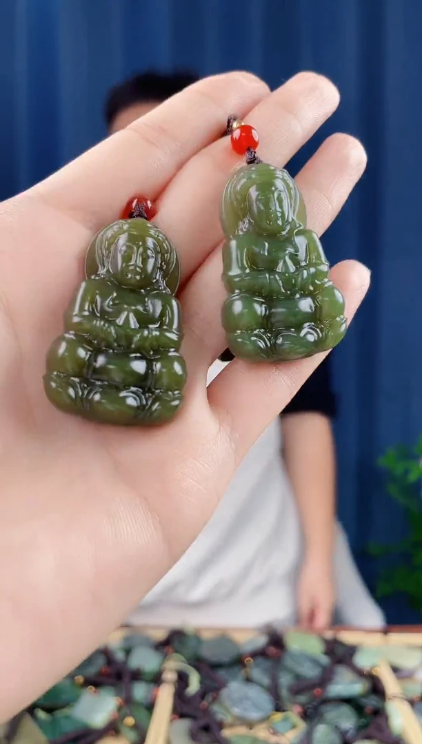 未镶嵌和田玉挂件拍一发一，多样性发货