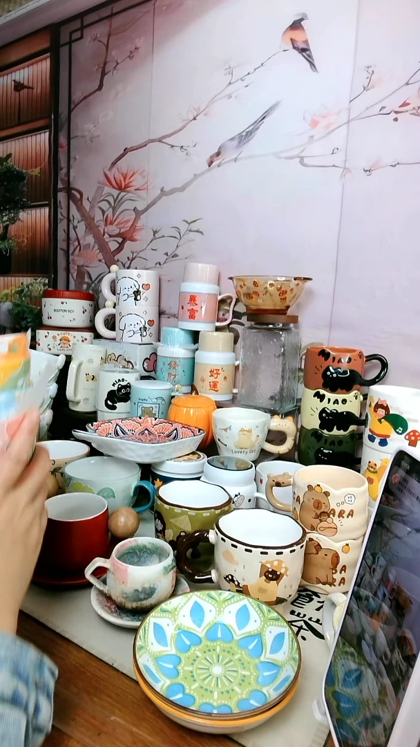 陶【孤品福利】四色饭碗