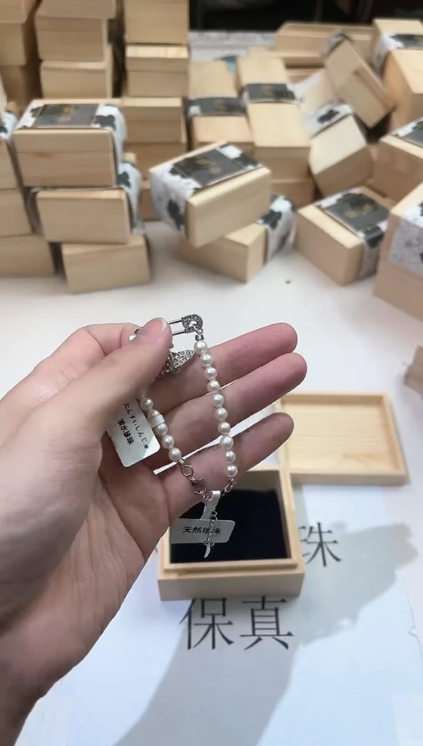 银S925镶嵌淡水珍珠1111111111111