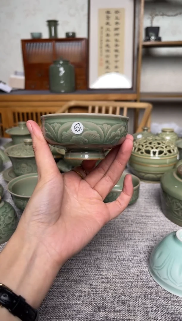 陶瓷457王晓娜纯手工普洱杯
