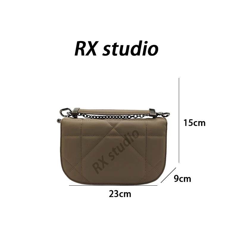 【南沙瑞熙】QYX-98018-摩卡慕斯-轻奢小众设计感时尚百搭女士包
