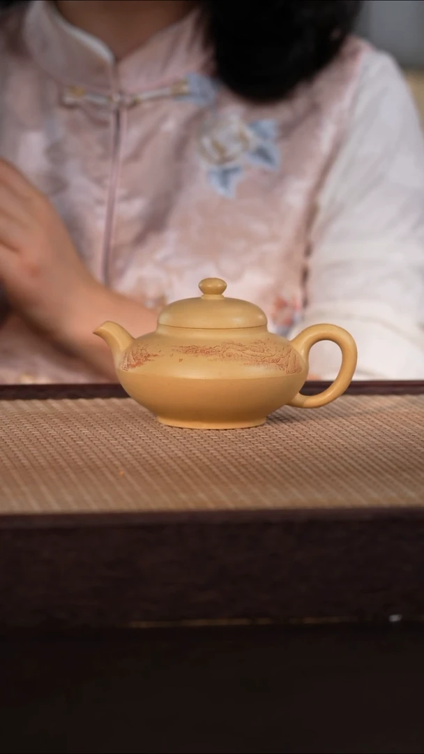 茶壶紫砂本绿  210cc
