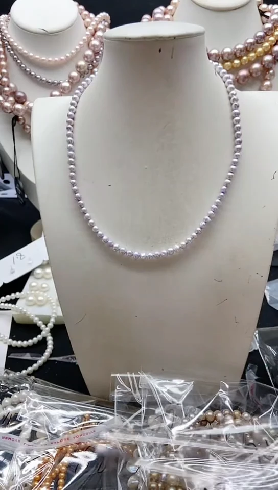 淡水珍珠未镶嵌颈饰1