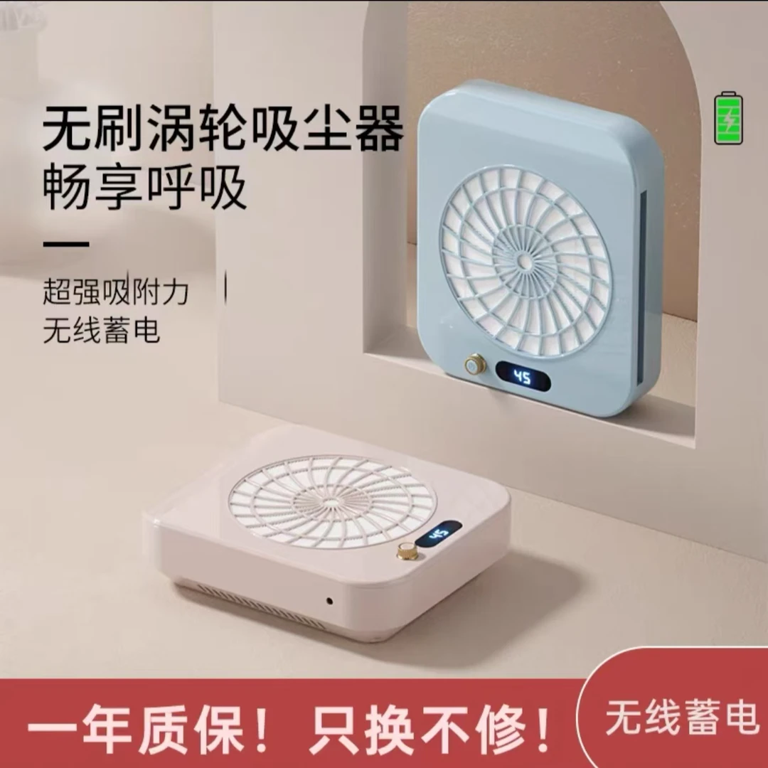 美甲吸尘器涡轮无刷大吸力美甲店专用打磨卸甲吸粉尘插电蓄电