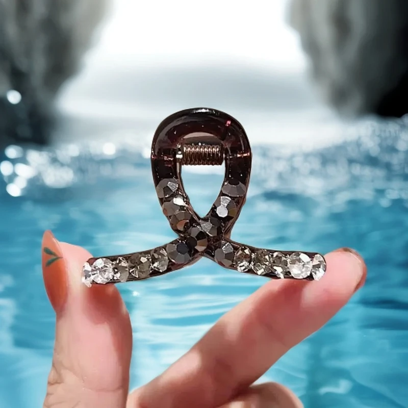 原创设计日韩女抓夹男少女风发夹优雅时尚风气质轻奢发卡简约精致