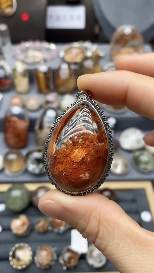 水晶珠宝半成品银S925镶嵌水晶水晶