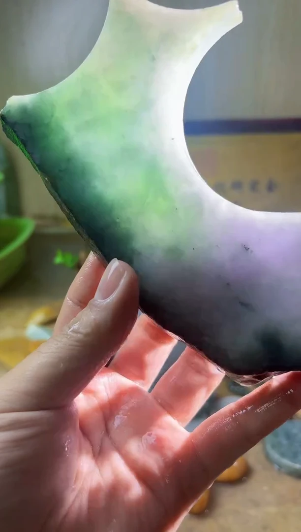 未镶嵌挂件翡翠A货常星4126