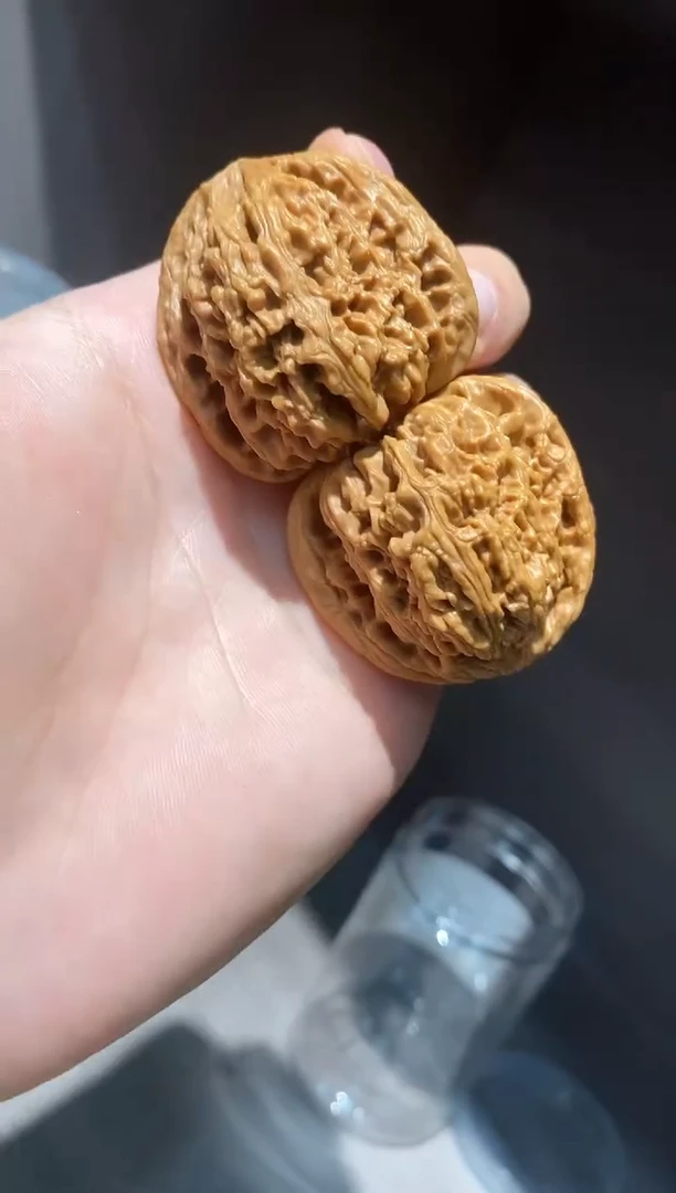 文玩核桃把件微修打底南疆石41