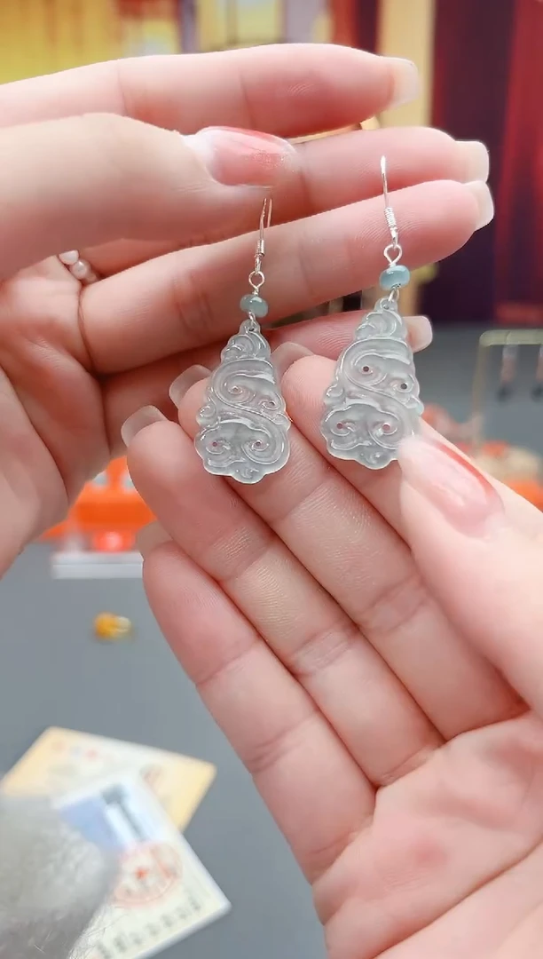 未镶嵌翡翠耳饰x24