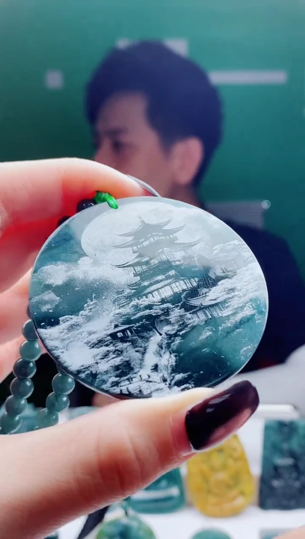 颈饰未镶嵌翡翠多样式发货一件发货