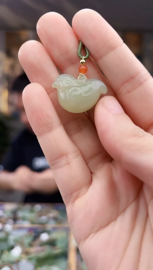 未镶嵌和田玉挂件拍一发一