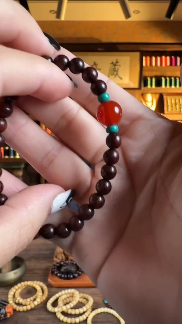 【闪购商品】檀香紫檀（小叶紫檀）秒杀孤品定制印度小叶单圈 卡6mm