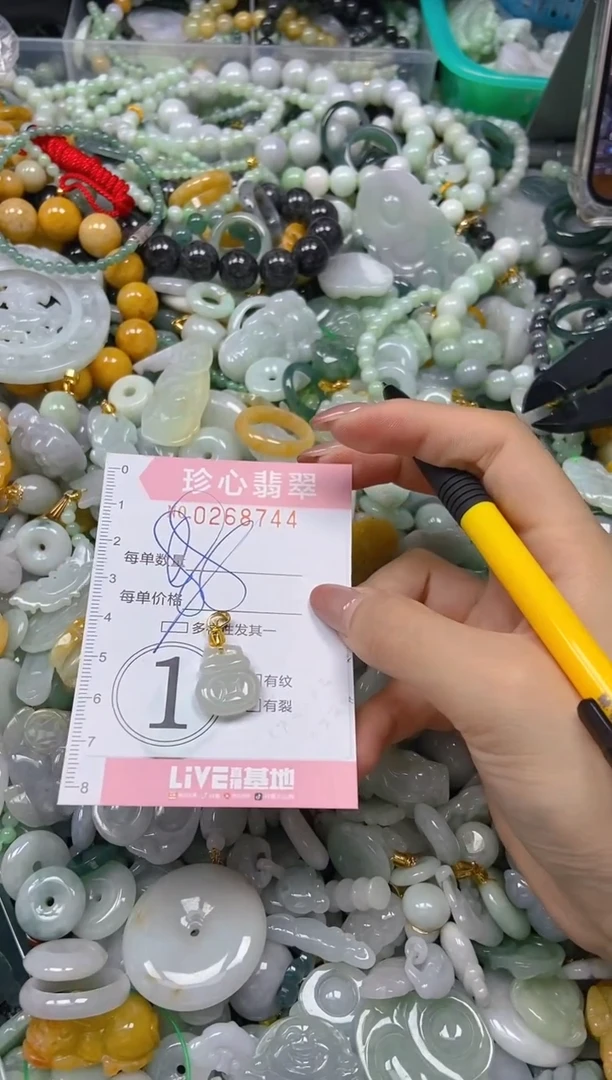 翡翠未镶嵌颈饰闪购0268744多样性发其一