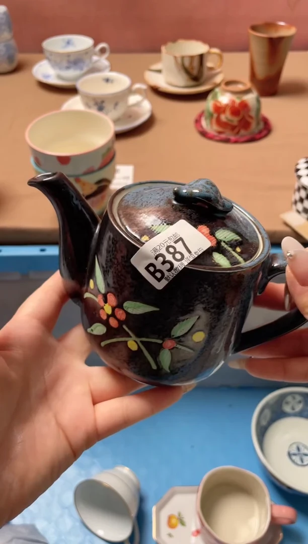 瓷片猪****包瓷器瓷器B387