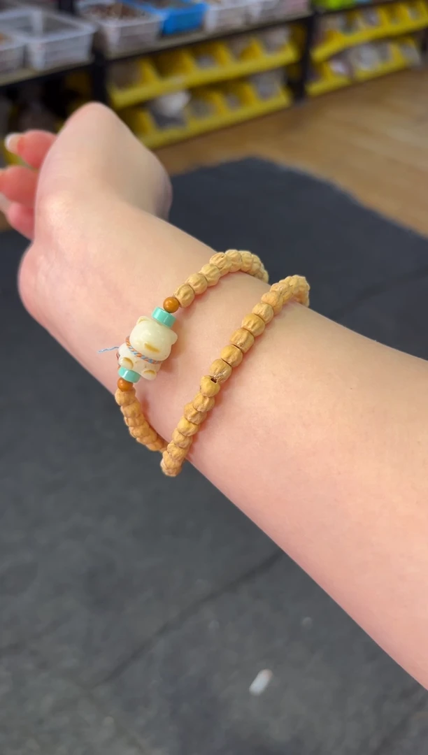 【闪购商品】菩提根/象牙果吊坠   7mm百香籽双圈