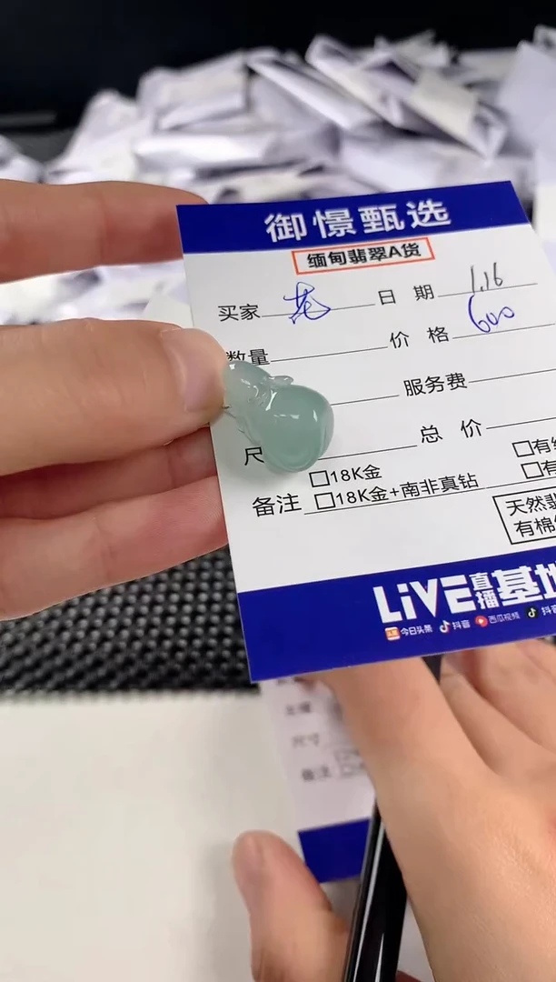 【闪购商品】翡翠颈饰未镶嵌69