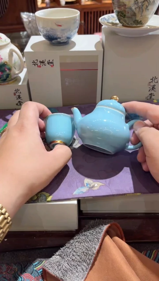 蓝思婷加一杯茶具茶具