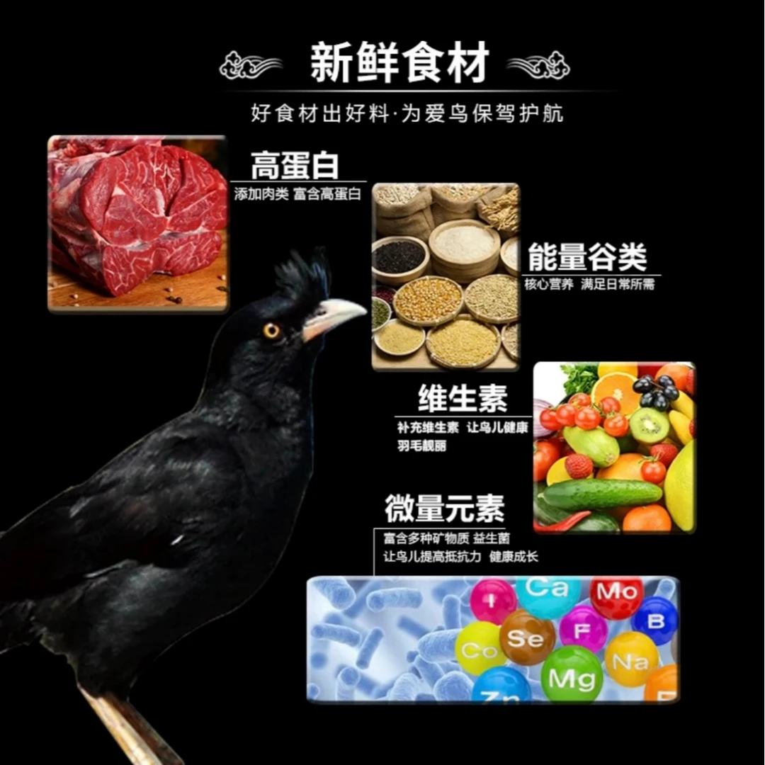 鸟食饲料八哥专用