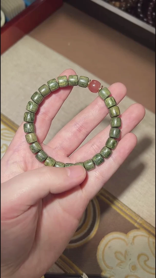【闪购商品】维腊木（绿檀）手串/手链绿檀手串