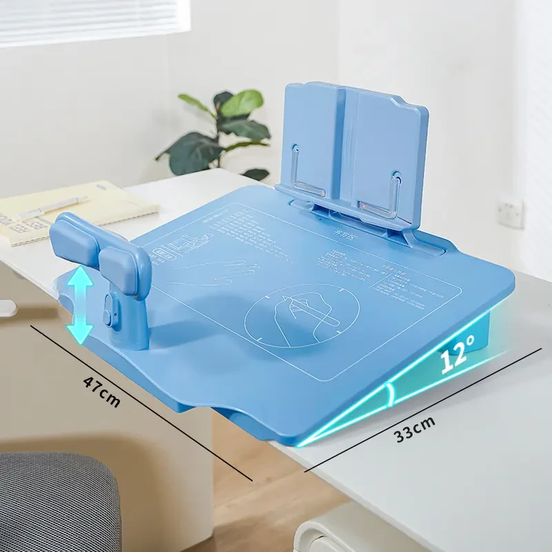 坐姿矫正器黄金倾斜12度桌面写字姿势纠正防驼背可翻转视力保护器