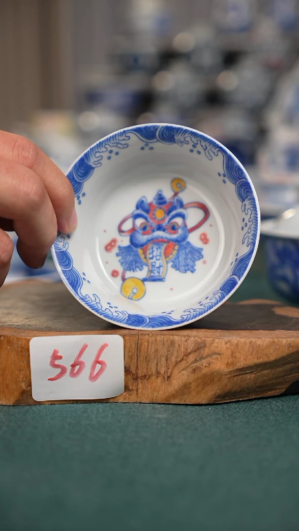 陶瓷566全手工手绘茶器