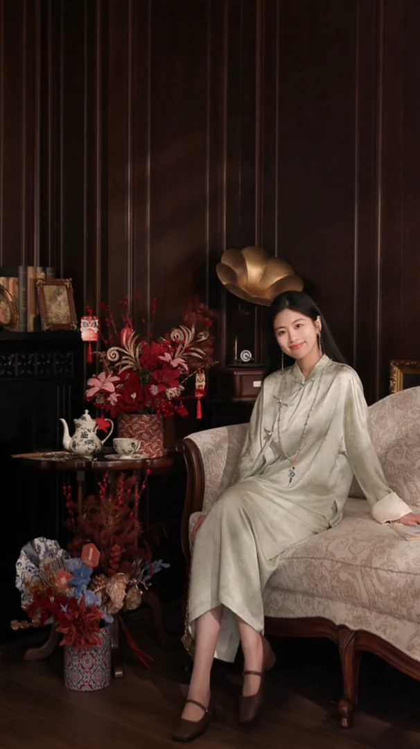 南羲【青瑶-半裙】新中式国风春夏款小众高级感知性温柔百搭半裙