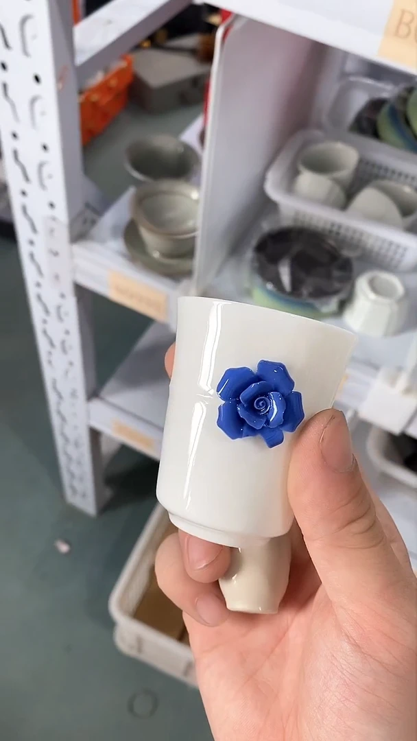 瓷片陶瓷茶器孤品K微瑕