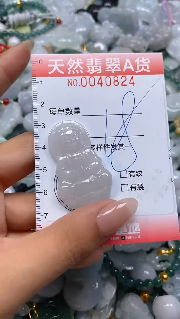 翡翠未镶嵌颈饰闪购0040824