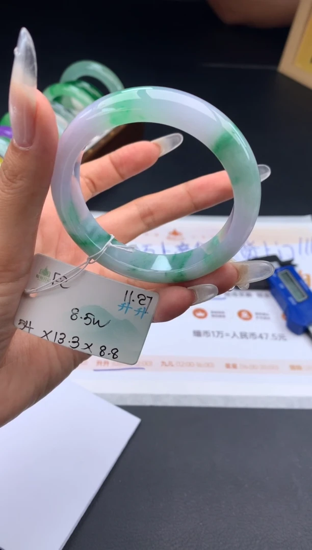 未镶嵌手镯翡翠翡翠自带#送人#，假一赔三