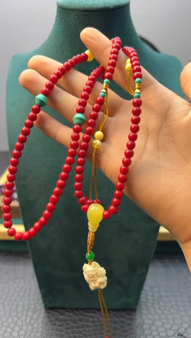 【闪购商品】玛瑙/玉髓颈饰14K金镶嵌X174