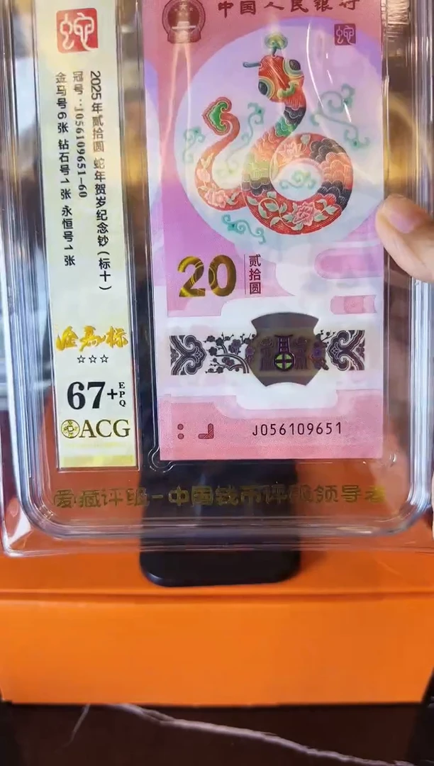 塑料2025 蛇钞 爱藏标十 啊啊啊