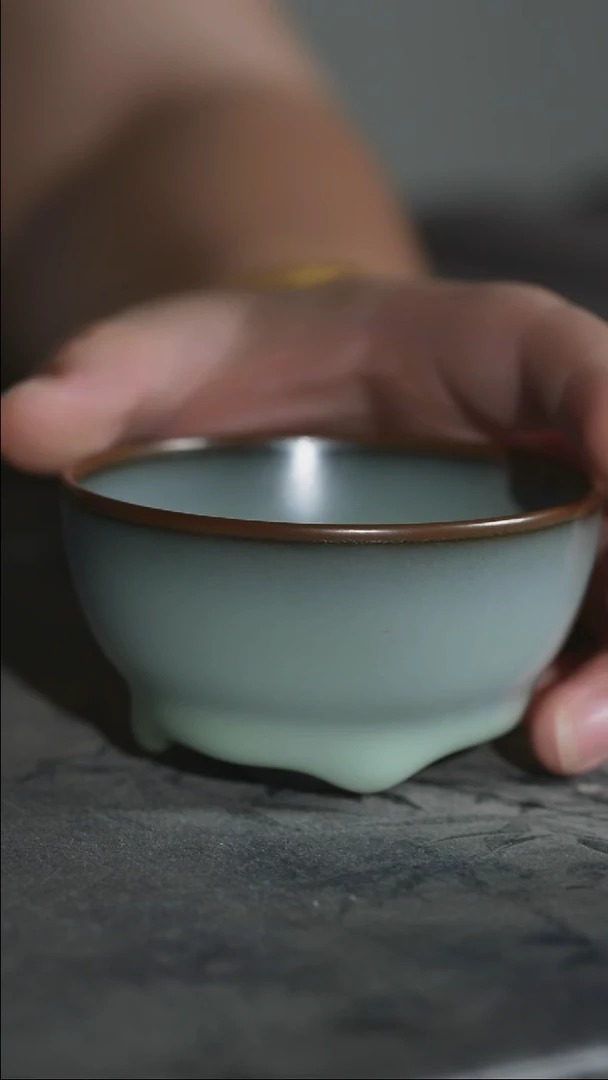 有*善窑厂汝窑主人杯