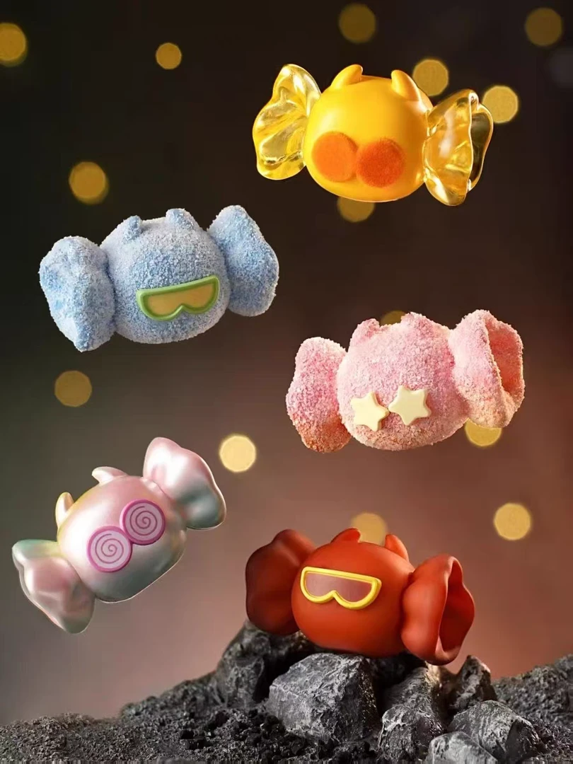 （拆袋）萌粒大乱斗各ip潮玩礼物盲盒