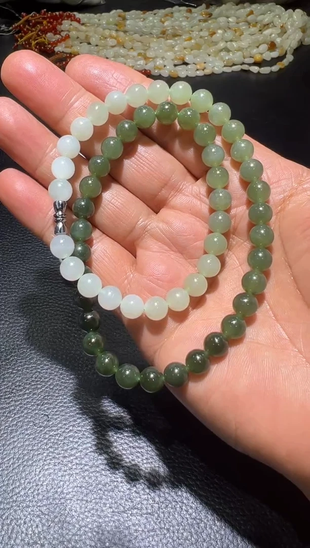 未镶嵌手链和田玉和田玉手串