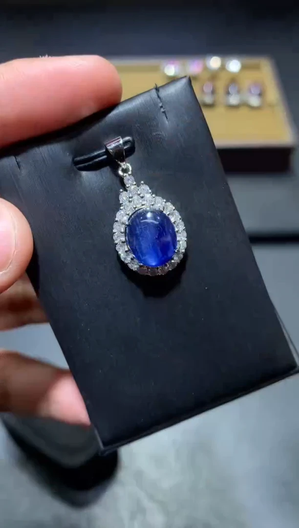 未镶嵌蓝晶石吊坠Y79【多样性发其一】