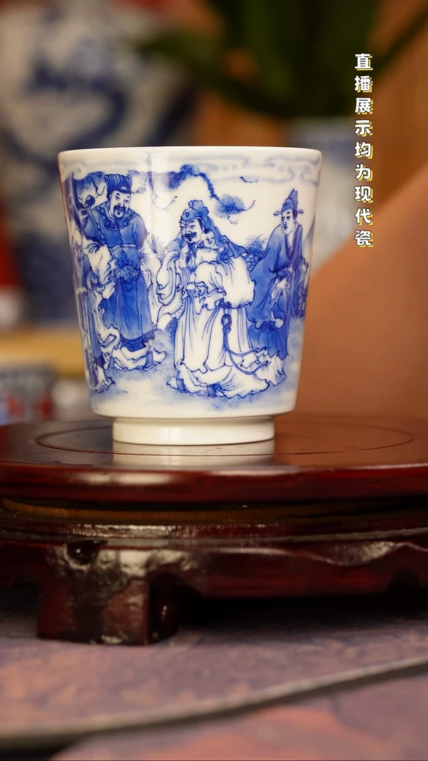 景德镇手工手绘陶瓷杯
