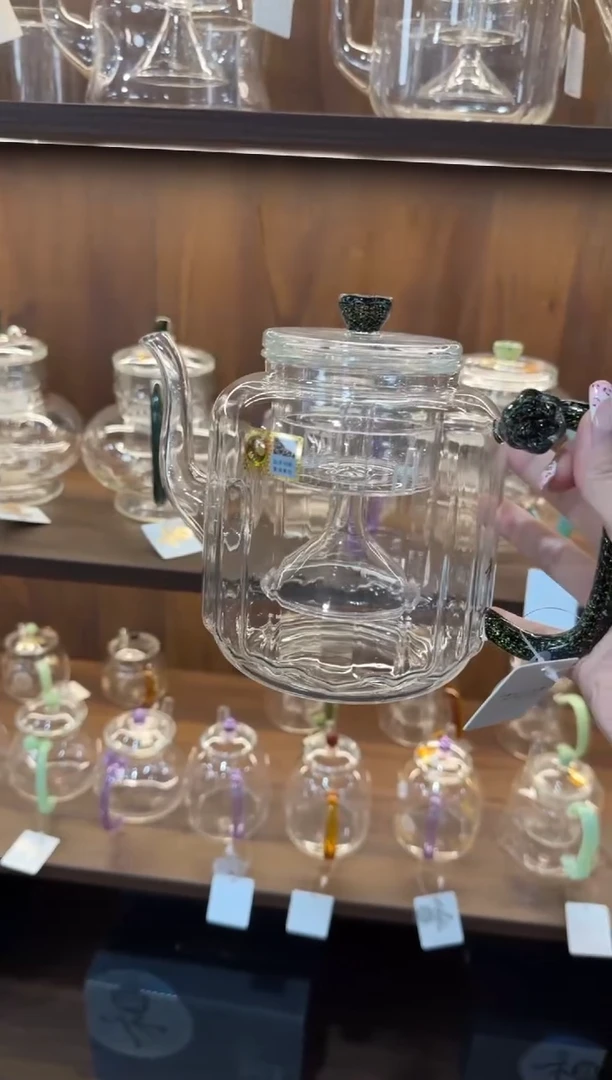 泡**?禾器 莲君壶黑金色