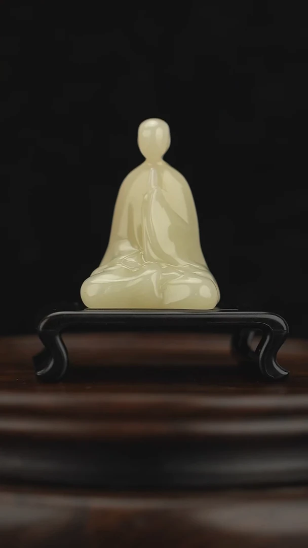 玉【无相佛】天然玉石摆件