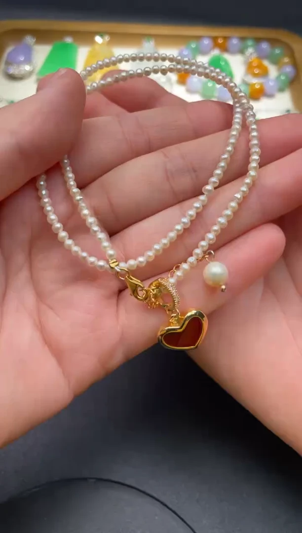 未镶嵌淡水珍珠珠串4.......