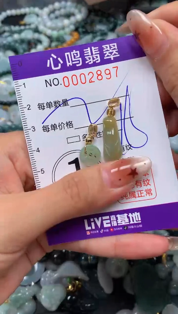 翡翠未镶嵌颈饰闪购002897