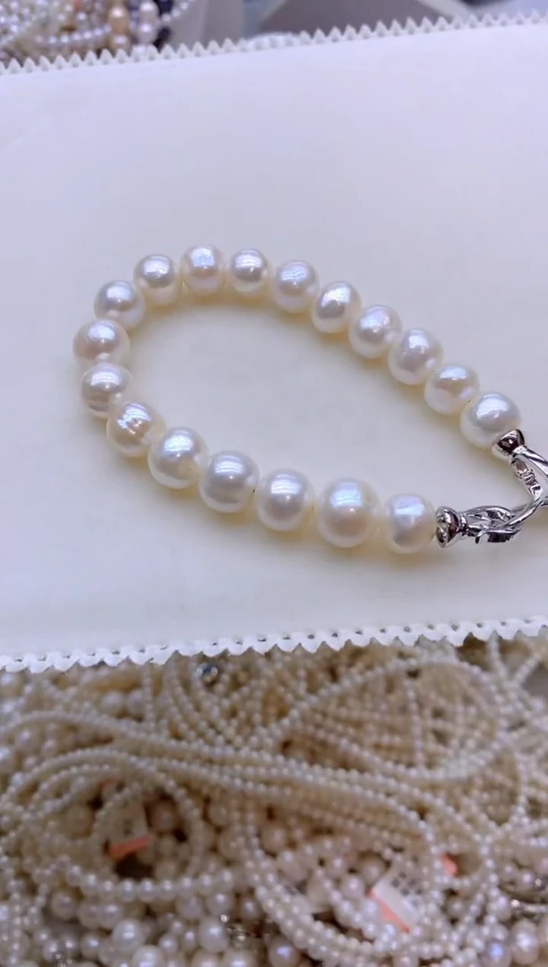 未镶嵌1淡水珍珠手串2